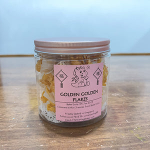 Bundle Set: 4 Bottles Set of Golden Golden Flakes