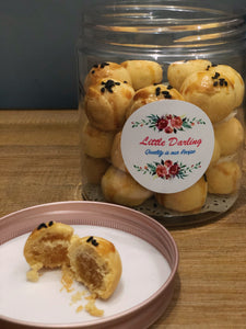 Salted Egg Pineapple Tarts (Delivery Date: 06 Feb 2024)